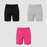 Toddler Girls’ Bike Shorts – 3 Pack