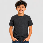 Boys’ Round Neck T-Shirts – 3 Pack