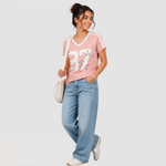 Women’s V-Neck Graphic T-Shirts – 7 Pack
