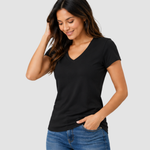 Women’s V-Neck T-Shirts – 7 Pack