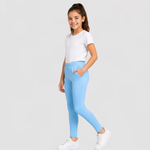 Girls’ Stretch Leggings – 5 Pack