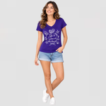 Women’s V-Neck T-Shirts – 7 Pack