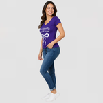 Women’s Graphic V-Neck T-Shirt – Single Pack