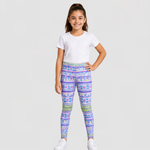 Girls’ Stretch Leggings – 5 Pack