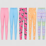 Girls’ Stretch Leggings – 5 Pack
