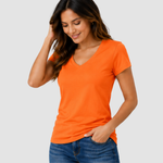 Women’s V-Neck T-Shirt – Single Pack