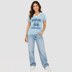 Women’s V-Neck Graphic T-Shirts – 7 Pack