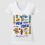 Women’s V-Neck T-Shirts – 7 Pack