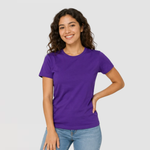 Women’s Round Neck T-Shirts – 7 Pack