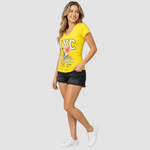 Women’s Graphic V-Neck T-Shirt – Single Pack