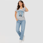 Women’s V-Neck Graphic T-Shirts – 7 Pack