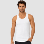 Men’s Ribbed Tank Tops – 3 Pack