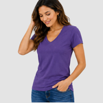 Women’s V-Neck T-Shirts – 7 Pack