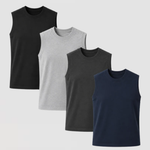 Boys’ Muscle Shirts – 4 Pack