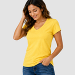 Women’s V-Neck T-Shirts – 7 Pack