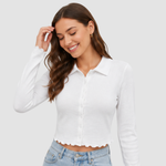 Women’s Ribbed Crop Top – Single Pack