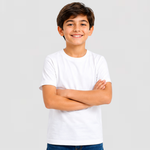 Boys’ Round Neck T-Shirts – 3 Pack