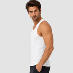 Men’s Ribbed Tank Tops – 3 Pack