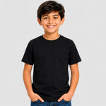 Boys’ Round Neck T-Shirts – 3 Pack