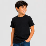 Boys’ Round Neck T-Shirts – 3 Pack