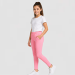 Girls’ Stretch Leggings – 5 Pack