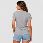 Women’s Graphic V-Neck T-Shirt – Single Pack