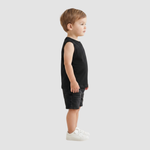 Toddler Sleeveless Athletic Tops – 4 Pack