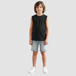 Boys’ Sleeveless Tank Tops – 4 Pack