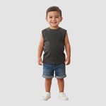 Toddler Sleeveless Athletic Tops – 4 Pack