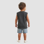 Toddler Sleeveless Athletic Tops – 4 Pack