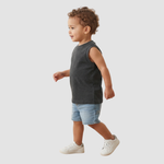 Toddler Sleeveless Athletic Tops – 4 Pack