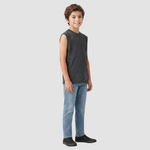Boys’ Sleeveless Tank Tops – 4 Pack