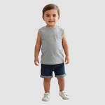 Toddler Sleeveless Athletic Tops – 4 Pack