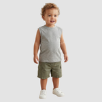 Toddler Sleeveless Athletic Tops – 4 Pack