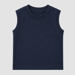 Toddler Sleeveless Athletic Tops – 4 Pack